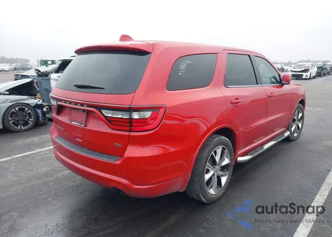 2014 Dodge Durango R/T z USA, uszkodzony, nr VIN 1C4SDJCT8EC383510
